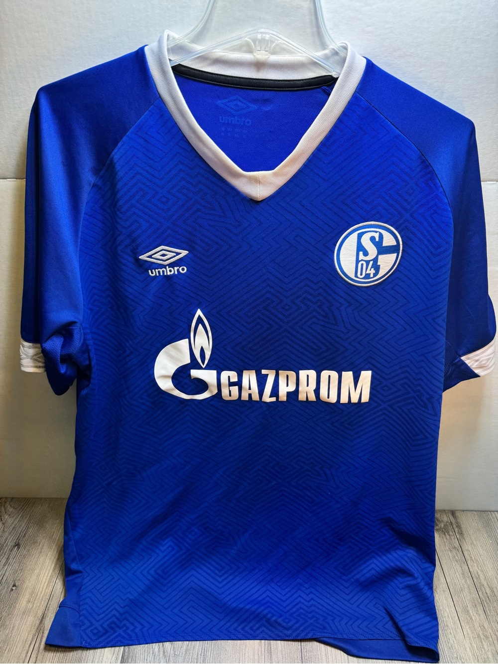 FC SCHALKE 04 HOME FOOTBALL SHIRT 2018 2019 SOCCER JERSEY UMBRO GAZPROM MEN’S XL
